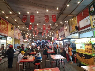 Cibadak Night Market. 