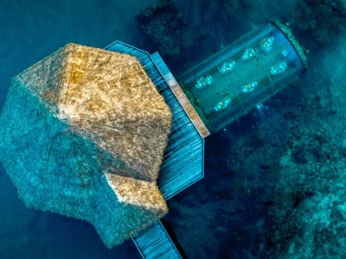 Ithaa Undersea Restaurant.