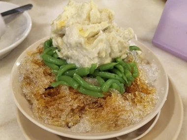 Es cendol durian.