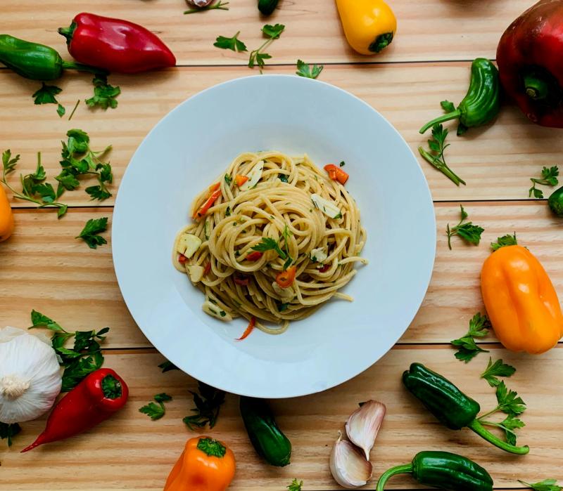 Aglio olio.