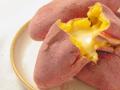 Goguma ppang dibuat dari ubi yang dicampur tepung tapioka dan bahan lainnya.