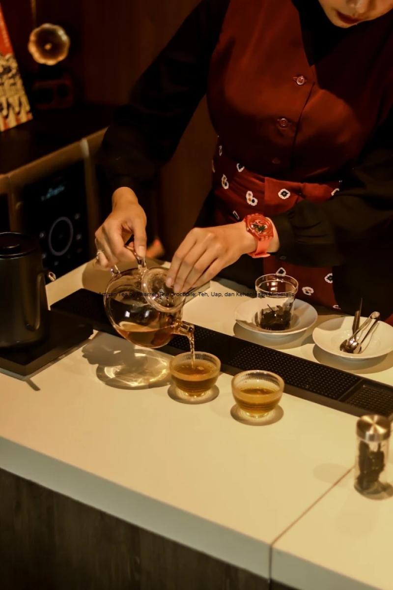 Artisan Tea by Pharrell The Crocodile: Teh, Uap, dan Keheningan Minimalis
