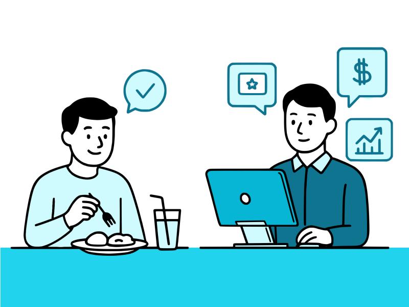 Penggunaan menu digital web-based memungkinkan restoran atau kafe melakukan update menu dan harga secara real-time, cepat, dan super mudah.