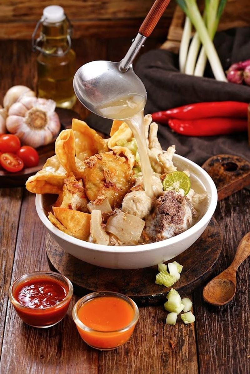 Batagor kuah.