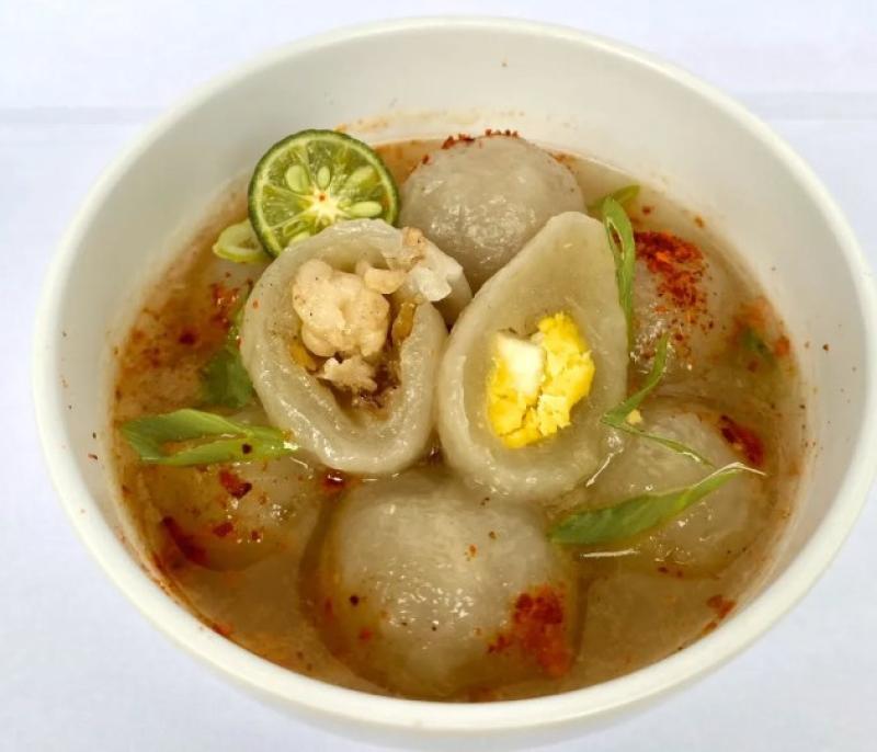 Cilok kuah.
