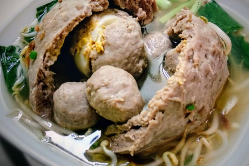Bakso beranak.