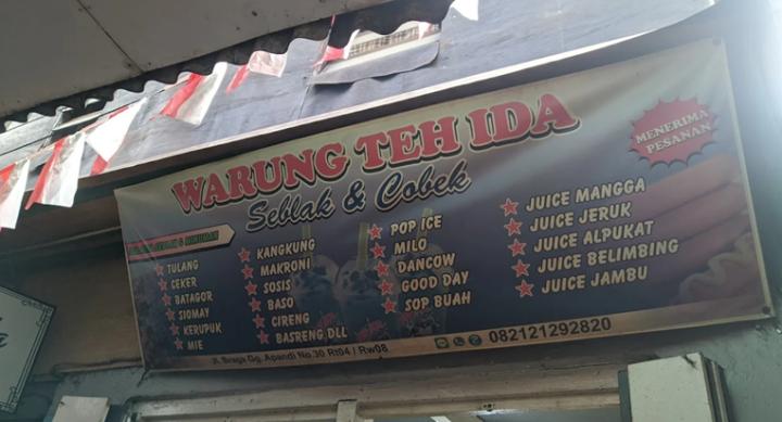 Warung seblak. 