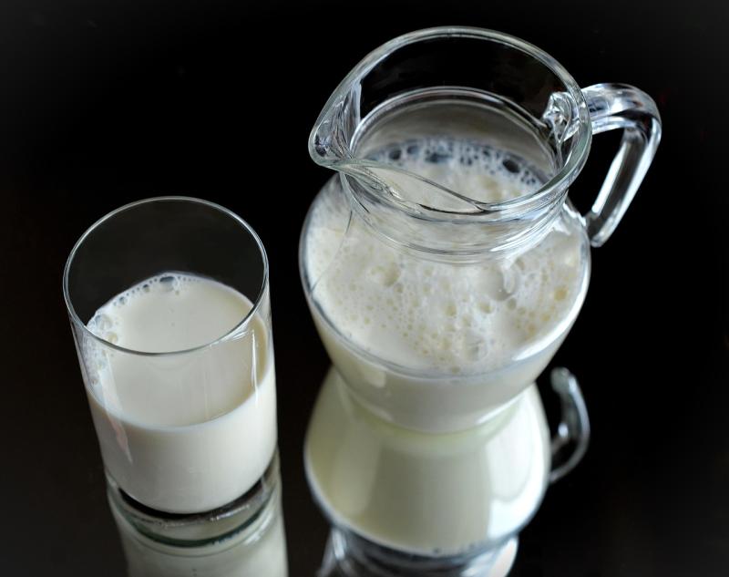 Susu segar.