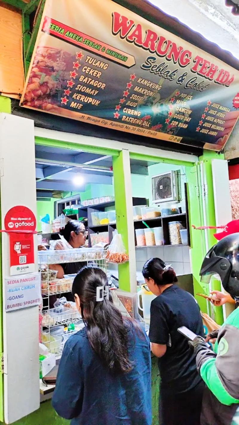 Seblak Cobek Teh Ida Braga