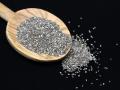 Chia seeds. 