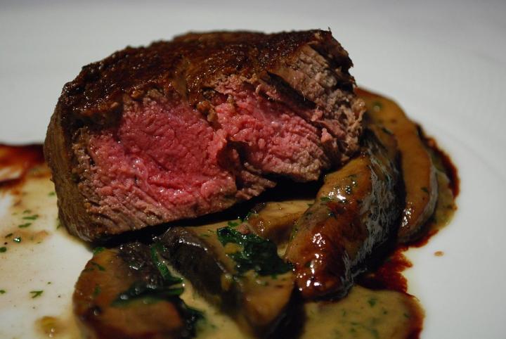 Medium Rare Cooked Steak