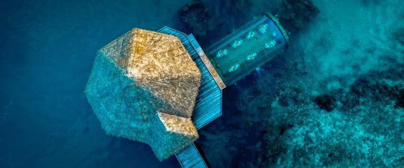 Ithaa Undersea Restaurant.