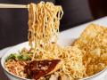 Bakmi dengan foie gras.
