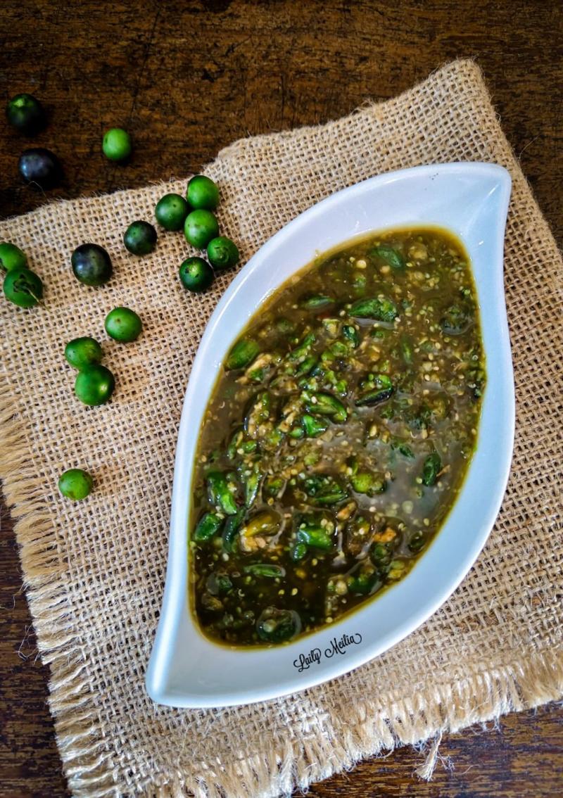 Sambal leunca.