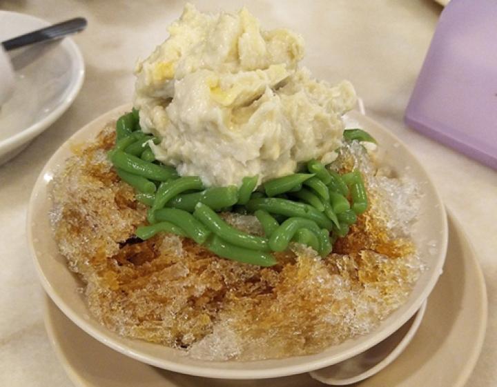 Es cendol durian.