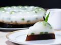 Puding cendol gula aren.