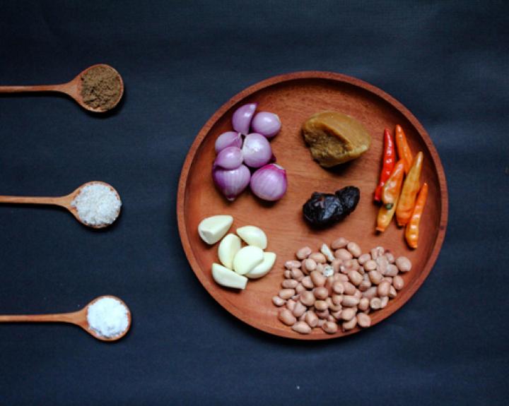 Bumbu kacang.