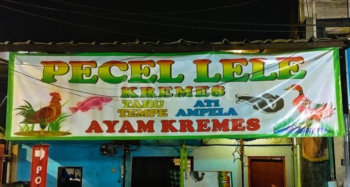 Setidaknya, elemen desain spanduk kaki lima menunjukkan 4 karakteristik khas yaitu tipografi, ilustrasi, warna, dan komposisi.